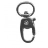 Metal Snap Hook art.763112/0105/10mm black nickel/1 pc.