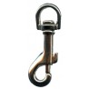 Metal Snap Hook art.477/10mm nickel/1 pc.