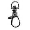 Metal Snap Hook art.586/10mm nickel/1 pc.