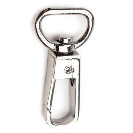 Metal Snap Hook art.730200/15mm nickel/1 pc.