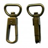 Metal Snap Hook art.730200/15/old brass/1 pc.