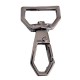 Metal Snap Hook art.763209.016.0105/16 mm, graphite/1 pc.