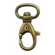 Metal Snap Hook art.KR304/16mm/old brass/1 pc.