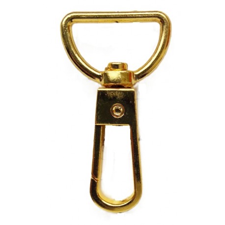 Metal Snap Hook art.730199/20mm gold/1 pc.