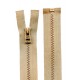 Open end plastic Zipper P40, 65 cm length, color T-33 - light beige/1 pc.