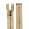 Open end plastic Zipper P40, 70 cm length, color T-33 - beige/1 pc.