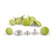 Snap Fasteners ALFA 15/12.5 mm stainless, nickel free, light green/1 pc.