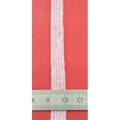 Non-Woven iron-on Hem tape, 10 mm, white/1m