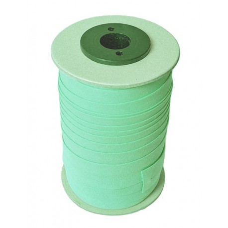 Medvilninė užlyginta juosta apsiuvams 20 mm spalva 108 - mėtos/1 m