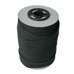 Medvilninė užlyginta juosta apsiuvams 20 mm spalva 11A - tamsi žalia/1 m