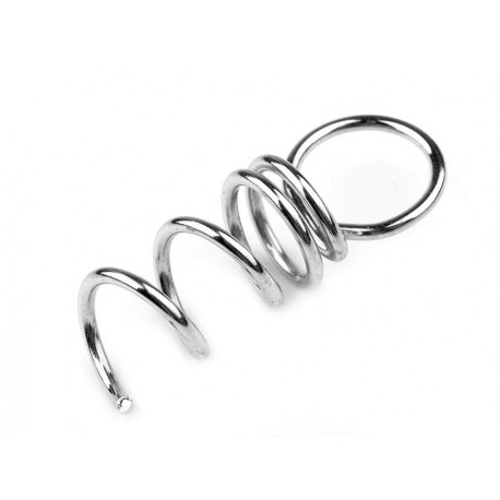 Metal Screw Eyes for Polystyrene Shapes 1x3 cm