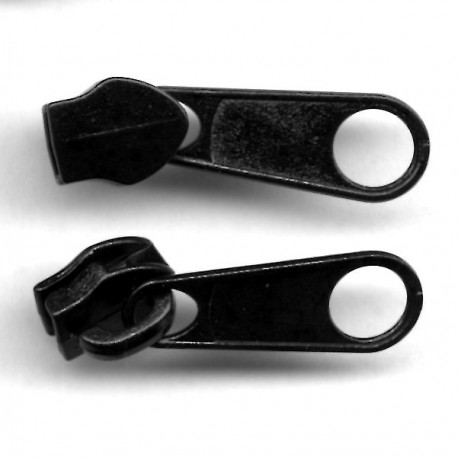 Slider (non-lock) for nylon zippers No 8 Black/1 pc.