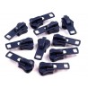 Slider to Plastic Zippers No 8 navy blue/1 pc.
