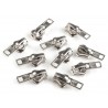 Slider to Plastic Zippers No 8 nickel/1 pc.