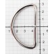 D-ring of steel wire art.50/27/4.0/nickel/1 pc.