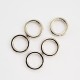 Welded Round Ring 8 mm Nickel Plate art. OZK08/1.8/1 pc.
