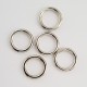 Welded Round Ring 10 mm Nickel Plate art.OZK10/20 pcs.