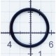 Welded Round Ring 16 mm black art. OZK16/1.5/1 pcs.