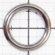 Welded Round Ring 20mm art.OZK20/3.5mm black nickel/1 pc.