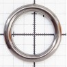 Welded Round Ring 20mm art.OZK20/3.5mm black nickel/1 pc.
