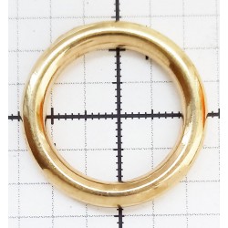 Žiedas lietas 20mm art. OZK20/3.5 geltonas/1 vnt.