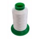 Poliesteriniai siuvinėjimo siūlai "Iris 40E", spalva 2800 - balta/1000m