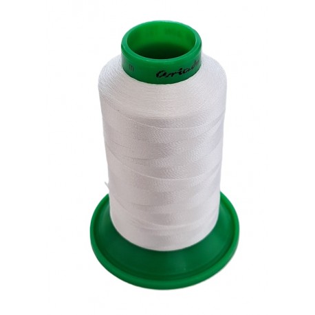 Polyester Threads for Machine Embroidery "Iris 40E", color 2800 - white/1000m