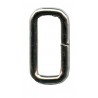 Steel Wire Loop Rectangle 20x8x3.0 mm/nickel/1 pc.