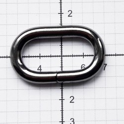 Steel Wire Loop 32/16/6 black nickel/1 pc.