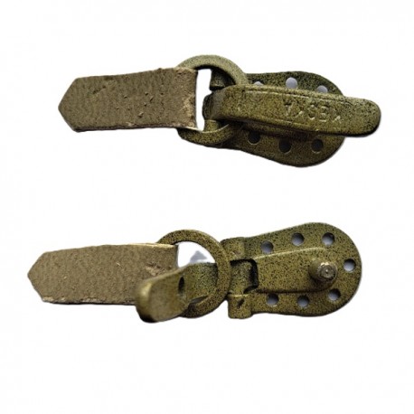Fur Hooks, Fur Fasteners color 1020 - olive