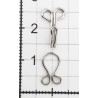 Hooks and Eyes Size 4, 123+10mm, nickel/1 pc.