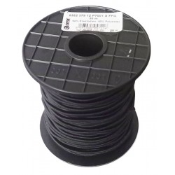 Round elastic cord 3 mm black/1 m