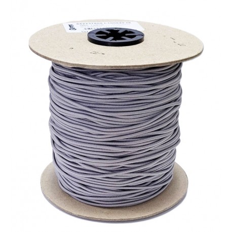 Apvali 2 mm storio pilka guma/100m
