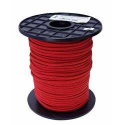 Round elastic cord 3 mm red/50 m