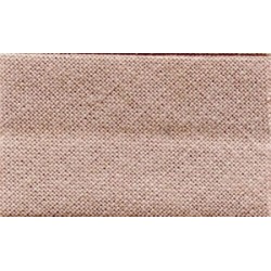 Medvilninė užlyginta juosta apsiuvams 20 mm, spalva 125 - smėlio/1 m