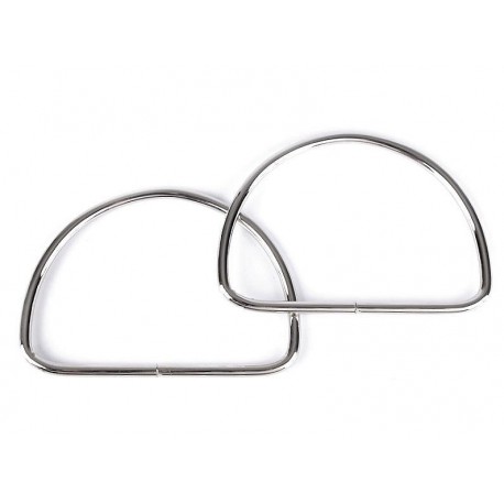 Handle for bags, D-ring 107/87/5 mm, nickel/1 pc.