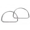 Handle for bags, D-ring 107/87/5 mm, nickel/1 pc.