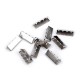 Belt Tips 25x9 mm, nickel/1 pc.