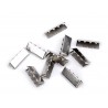 Belt Tips 25x9 mm, nickel/1 pc.