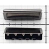 Diržo antgalis 30x9 mm, tamsintas nikelis/1 vnt.