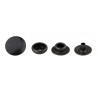 Snap Fasteners "STANDARD 12.5" stainless, black/50 pcs.