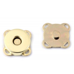 Užsegimas magnetinis prisiuvamas 14x4 mm/geltonas/1 vnt.