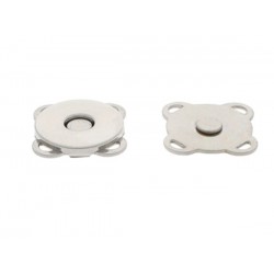 Užsegimas magnetinis prisiuvamas 14x2 mm/nikelis/1 vnt.