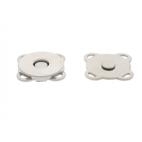Užsegimas magnetinis prisiuvamas 14x2 mm/nikelis/1 vnt.