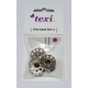 Metal flat Bobbin art.TEXI 3003