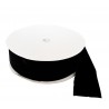 Velvet ribbon 64mm, color 0002 - black/1m