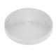 Elastic Hook&Loop Tape 25 mm loop side, white/1m