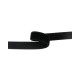 Elastic Hook&Loop Tape 20 mm loop side, black/1m