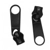 No.5 Coil Non Lock Long Pull Sliders Black/1 pc.