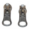 Nylon Coil Short Tab Slider  Puller model 06 nickel/1 pc.